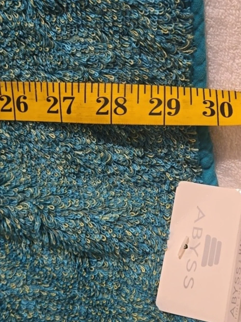 Abyss & Habidecor Teal Hand Towels